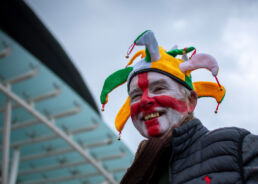 Ireland and England Rugby fan