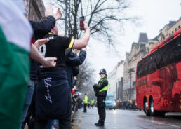 Wales rugby fans