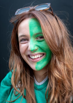 Beautiful Ireland Rugby Fan