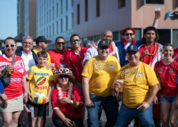 Tonga and Romania Rugby Fans France 2023