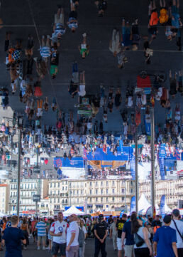 Rugby Fans in Marseille