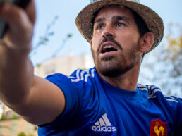 France Rugby Fan Vieux Port Marseille